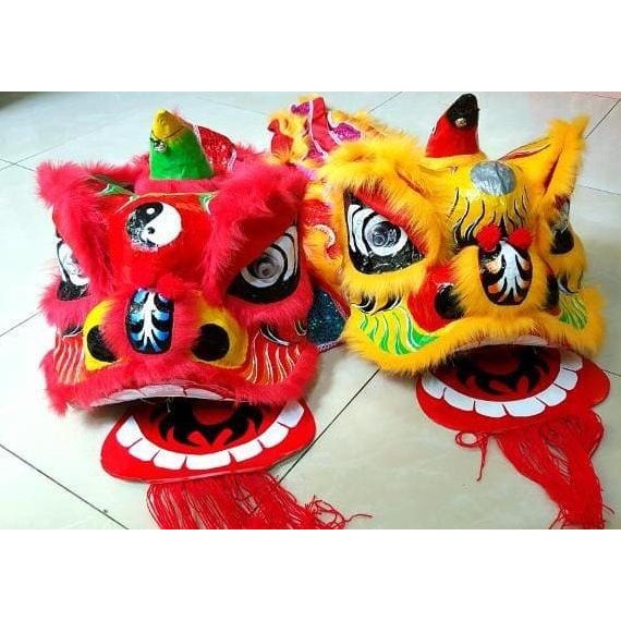 

Sale! Kepala Barongsai Medium Mainan Barongsay Anak Buntut Panjang Imlek