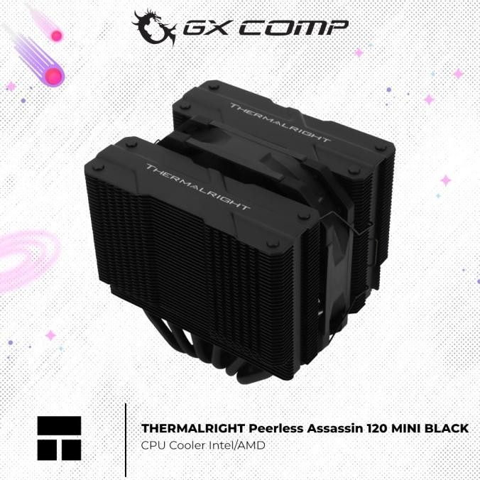 Sale Thermalright Peerless Assassin 120 Mini Black | Cpu Cooler Intel/Amd