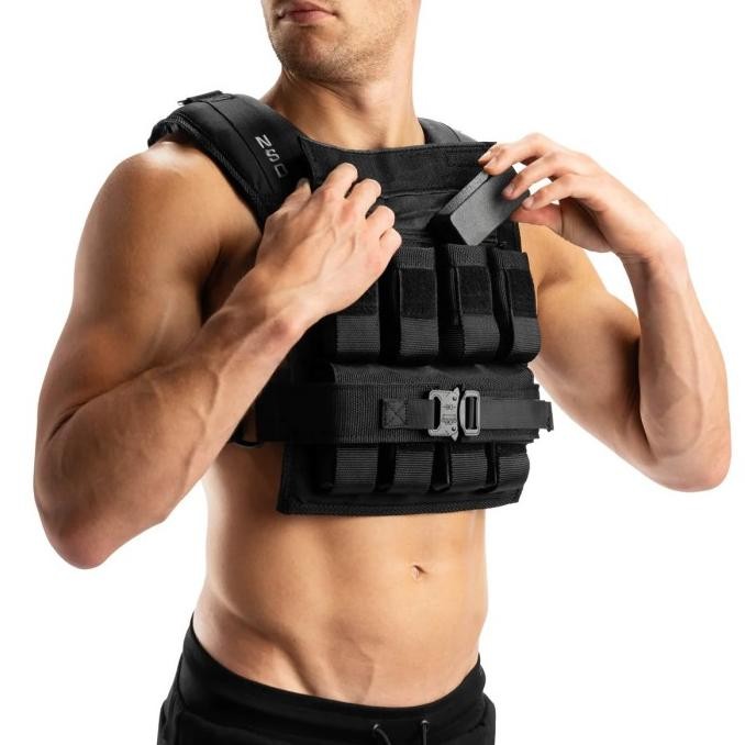 TERMURAH - Adjustable Weight Vest Rompi Olahraga Beban Pemberat Badan Bending Crosssfit Fitness Gym 