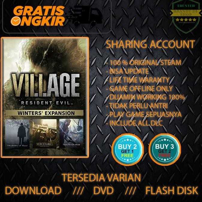 Terbaru RESIDENT EVIL VILLAGE GOLD EDITION - RE 8 + ALL DLC - PC GAME STEAM