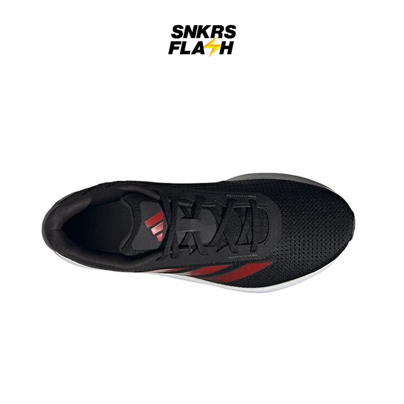 ADIDAS Duramo Sl Black Scarlet Sepatu Lari Pria - IE9696 - Size 44.7