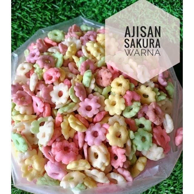 

1 KG PILUS SAKURA RIBUT WARNA WARNI HARGA CAMILAN CEMILAN SNACK GROSIR BISA COD TERLARIS..