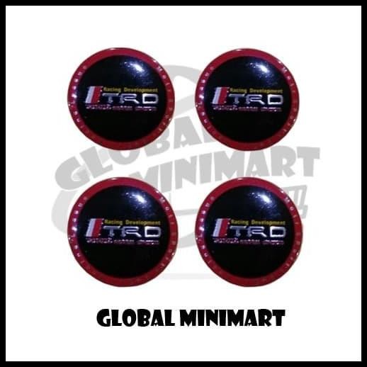 TERMURAH STIKER / STICKER DOP VELG TRD AGYA/AYLA 