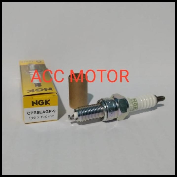 GRATIS ONGKIR BUSI MOTOR HONDA REVO ABSOLUTE - FIT AT CW - NGK PLATINUM CPR6EAGP-9 