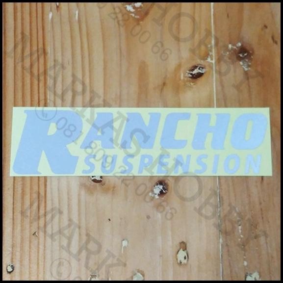 

GRATIS ONGKIR STIKER RANCHO SUSPENSION !!!!!!