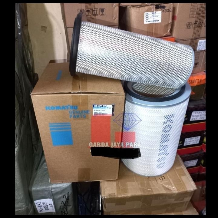 TERBARU FILTER UDARA AIR CLEANER ASSY KOMATSU D85SS 6125-81-7032 