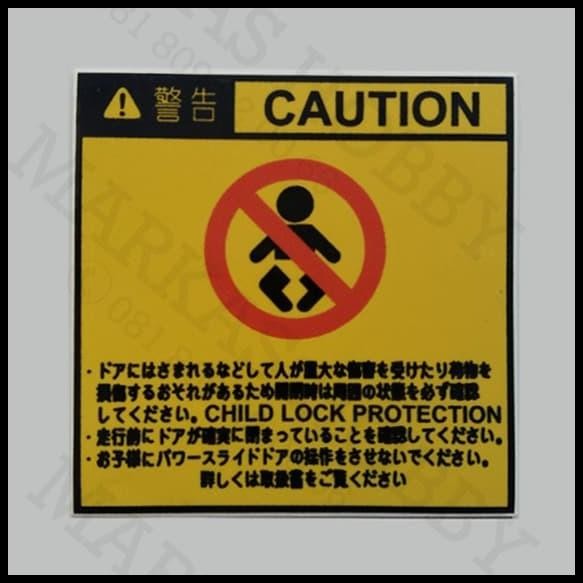 

TERMURAH STIKER CHILD LOCK JAPAN VERSION !!!!!