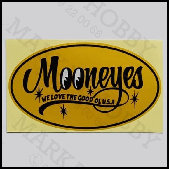 

TERBARU STIKER MOONEYES WE LOVE THE GOOD OL USA !!!!