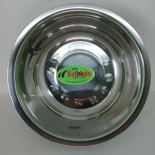 Koo Baskom Stainless Steel 50Cm Baskom Besar Stainless 50 Cm