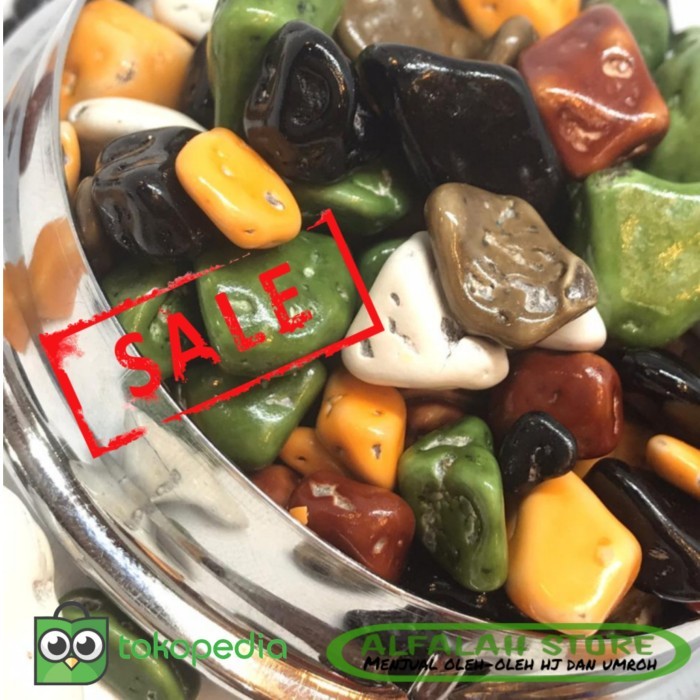 

Ready Stok - Coklat Batu Kerikil-Coklat Batu 1Kg-Coklat Batu Arab Halal Coklat, A