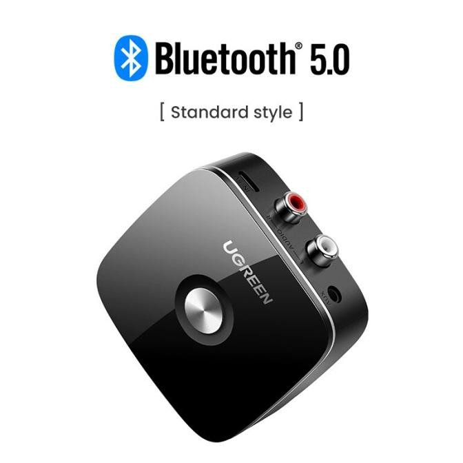 UGREEN Mini Bluetooth 5.0 Penerima Audio Nirkabel, Adaptor Musik Audio