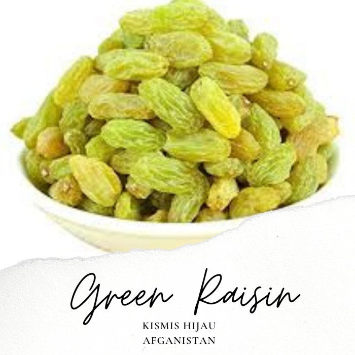 

Ready - Kismis Hijau Afganistan 1Kg
