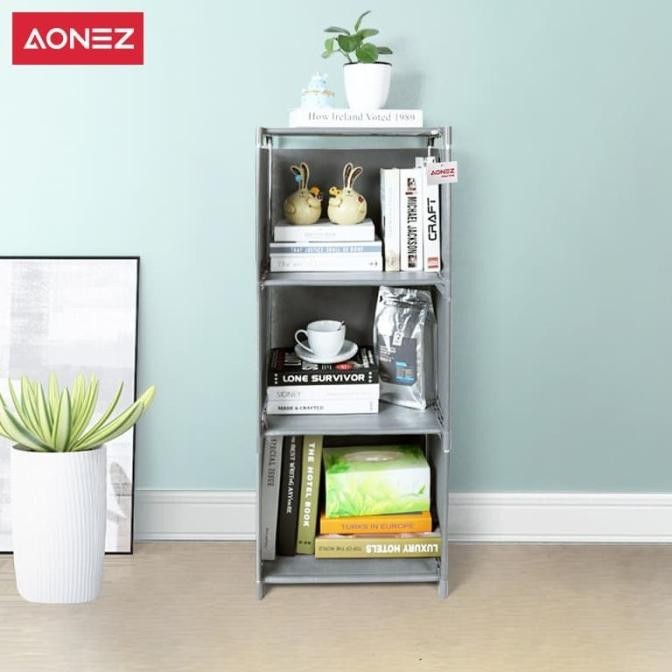 

Aonez Rak Buku 3 Tingkat Bahan Plastik Besar Space Saver Original Dan Terpercaya