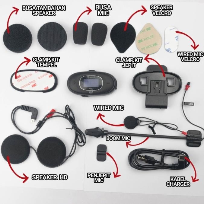 Parani A20 Intercom | Intercom Bluetooth