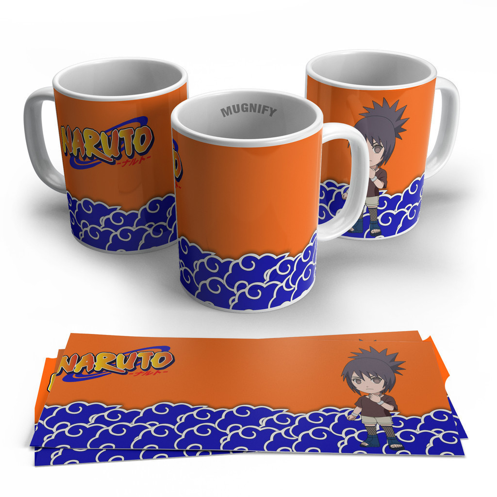 Gelas Mug Bergambar Naruto | Kado Hadiah Gelas Mug Kartun Naruto