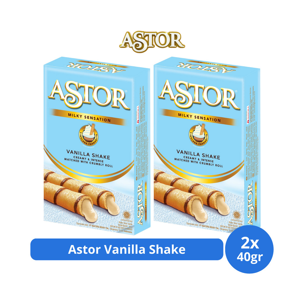 

Astor Vanilla Shake 40gr x 2 pcs