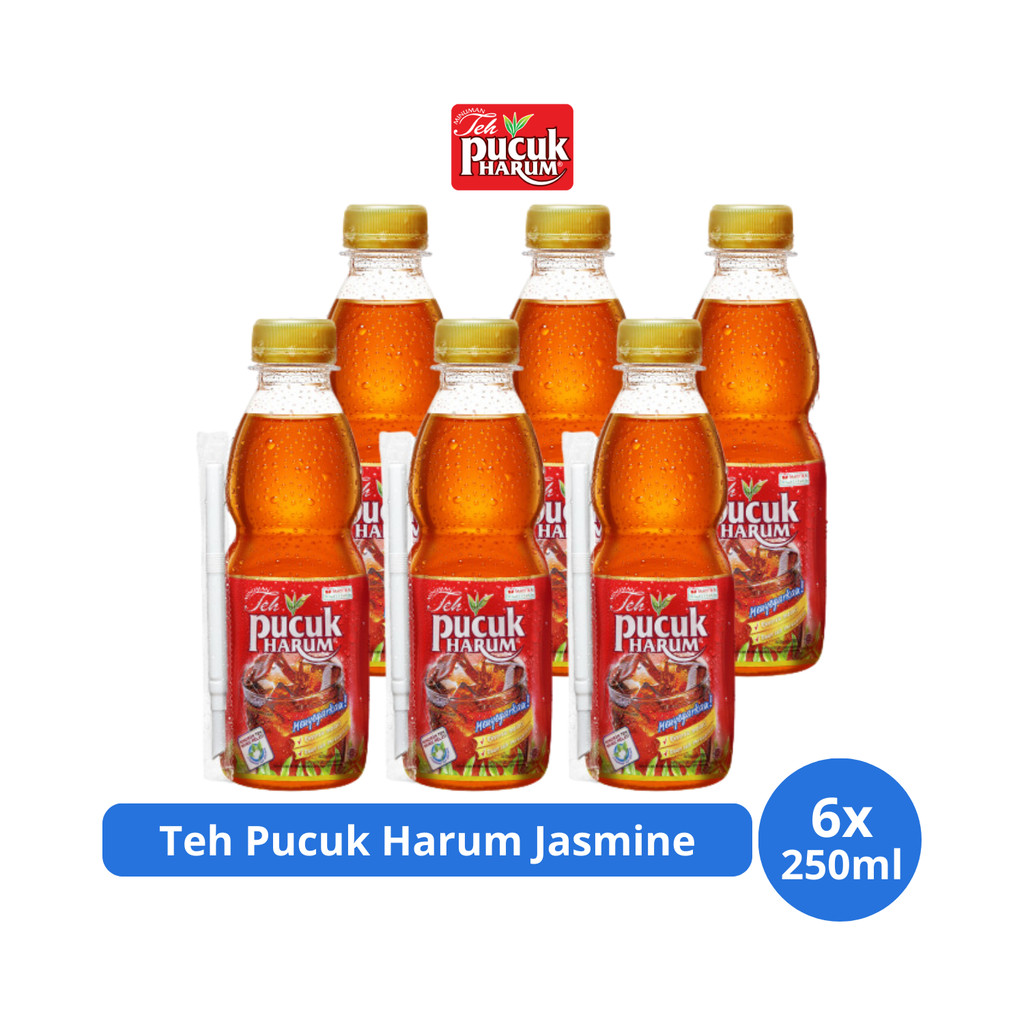 

Teh Pucuk Harum Jasmine 250ml x 6 pcs