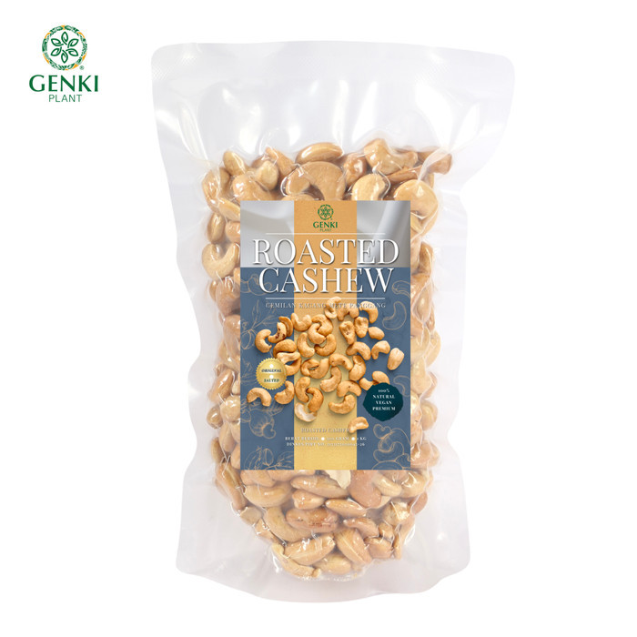 

Ready Roasted Cashew Nut / Kacang Mete Panggang Jumbo - 500 G