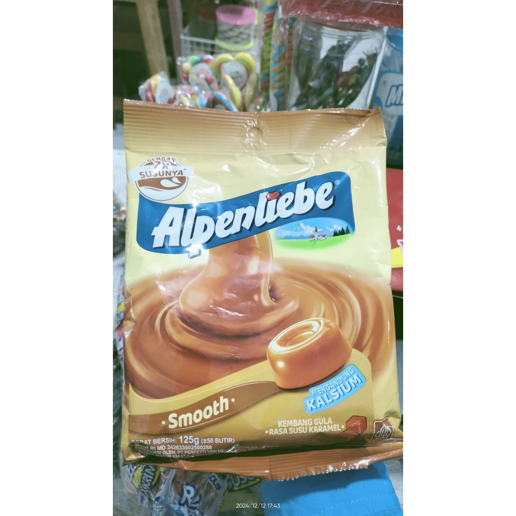 

Permen Alpenliebe Smooth rasa susu karamel isi 50 pcs