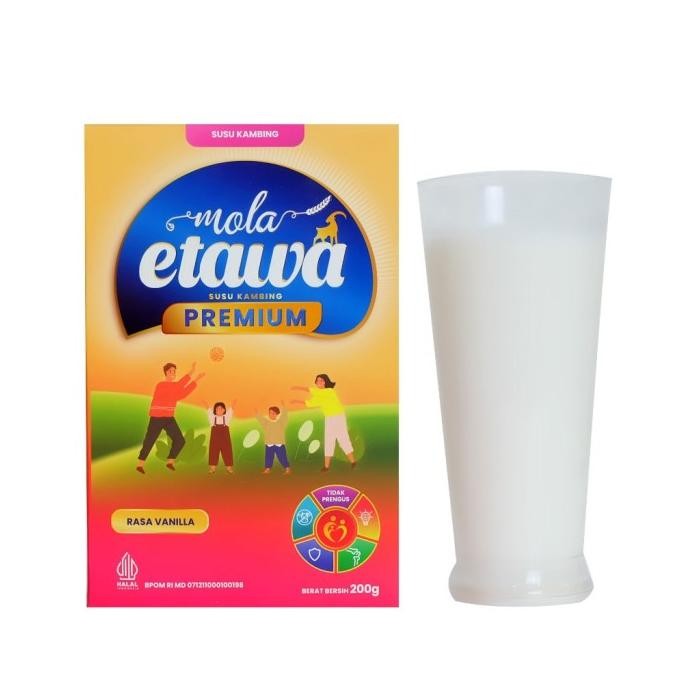 

Mola Etawa Premium Susu Bubuk Kambing 100% Original untuk Nyeri Sendi, Lambung, & Asam Urat [terbaik]