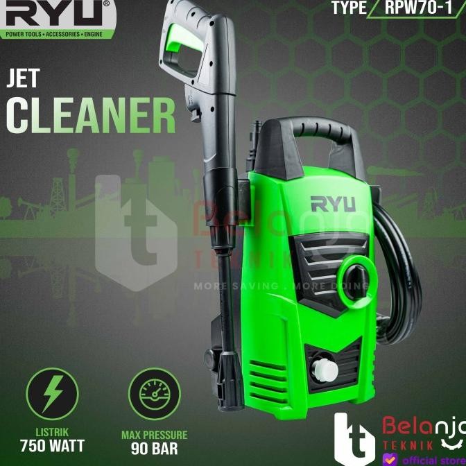 RYU MESIN JET CLEANER RPW 70 - 1 ALAT CUCI STEAM MOBIL MOTOR RPW70 1 ORIGINAL DAN TERPERCAYA