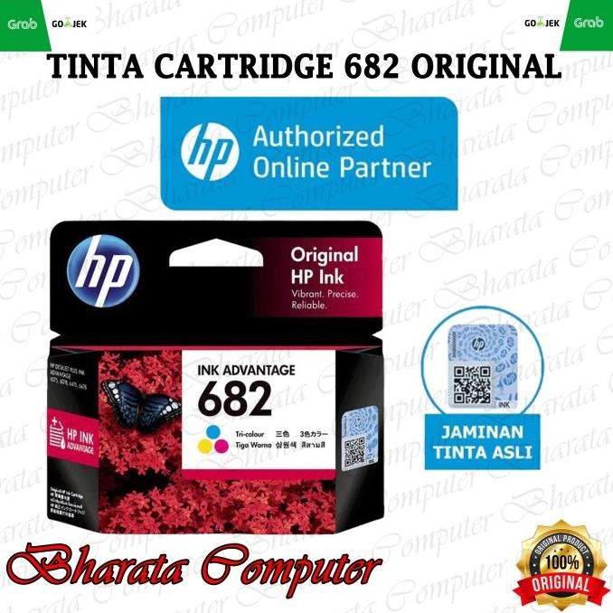 

Diskon! Tinta Printer HP 682 Color Original Ink Cartridge