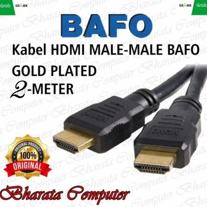 

Diskon! Kabel HDMI Bafo 2meter / HDMI BAFO 2M / Kabel dari Laptop Ke TV