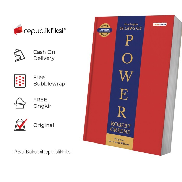 

Buku Versi Ringkas 48 Laws of Power - Robert Greene - Renebook