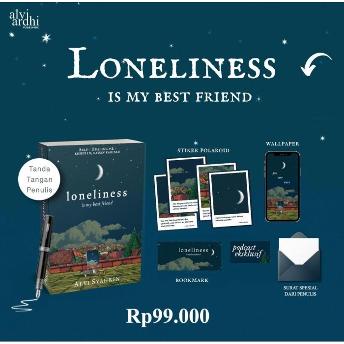 

Buku Self Healing Loneliness Is My Best Friend - Alvi Syahrin