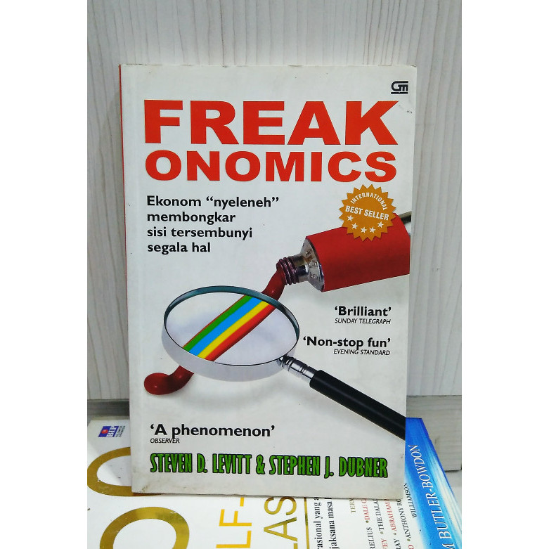 

Buku Freakonomics - Steven D. Levitt & Stephen J. Dubner