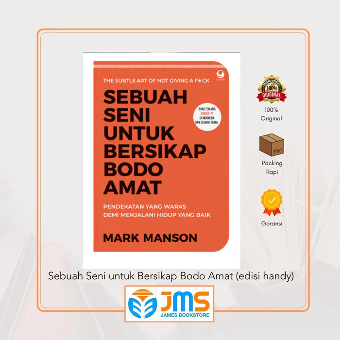 

Buku SELF IMPROVEMENT Sebuah Seni untuk Bersikap Bodo Amat