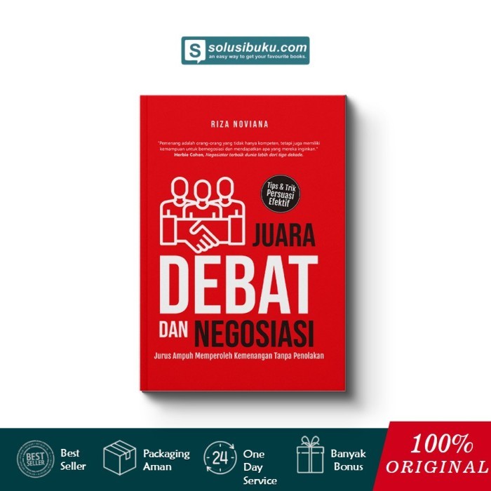 

Buku Juara Debat Dan Negosiasi (Araska Publisher)