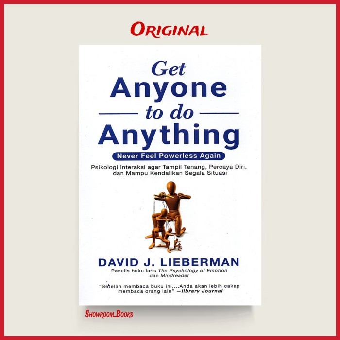 

Buku Get Anyone To Do Anything By David J. Lieberman