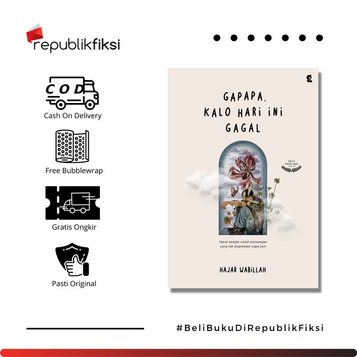 

Buku Gapapa Kalo Hari Ini Gagal - Hajar Wabillah - Gradien Mediatama