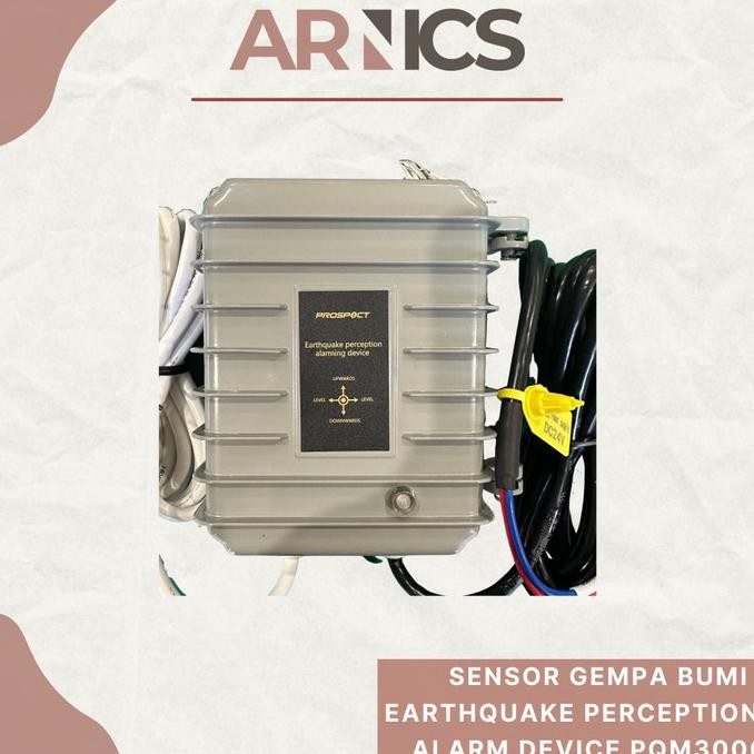 Sensor Gempa Bumi Lift PQM3000 / Earthquake Alarm Device PQM3000