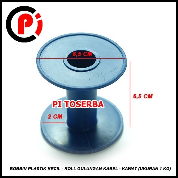 BOOM SALE Bobbin Plastik Kecil Roll Gulungan Kabel Kawat Ukuran 1 Kg