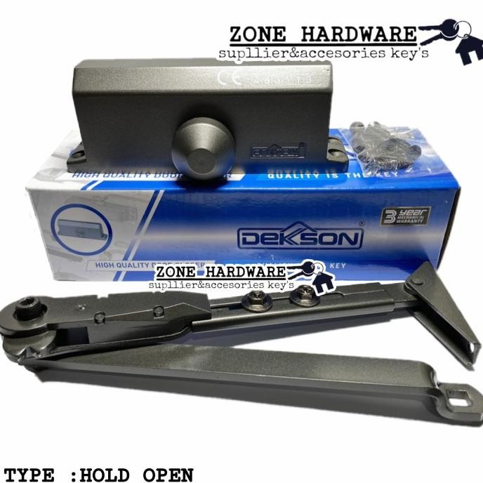 DOOR CLOSER DEKSON/Engsel Pintu Hidrolik/Penutup Pintu Otomatis BROWN