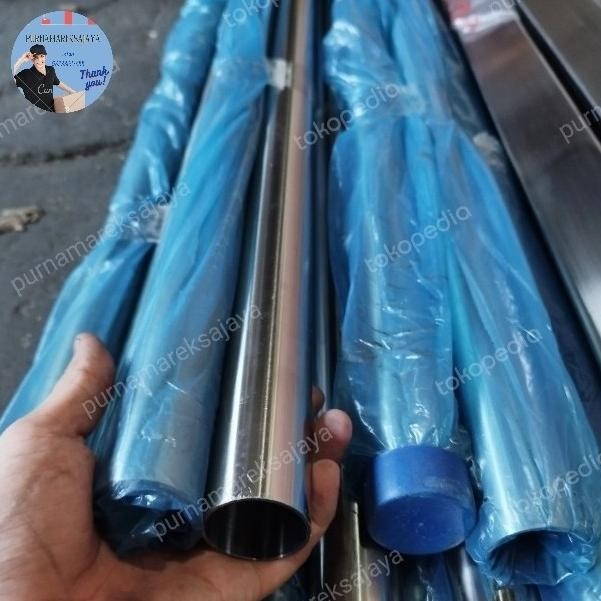 Pipa Sanitary Stainless Ss316 L 11/2 Inch / Pipa Foodgrade Ss 316