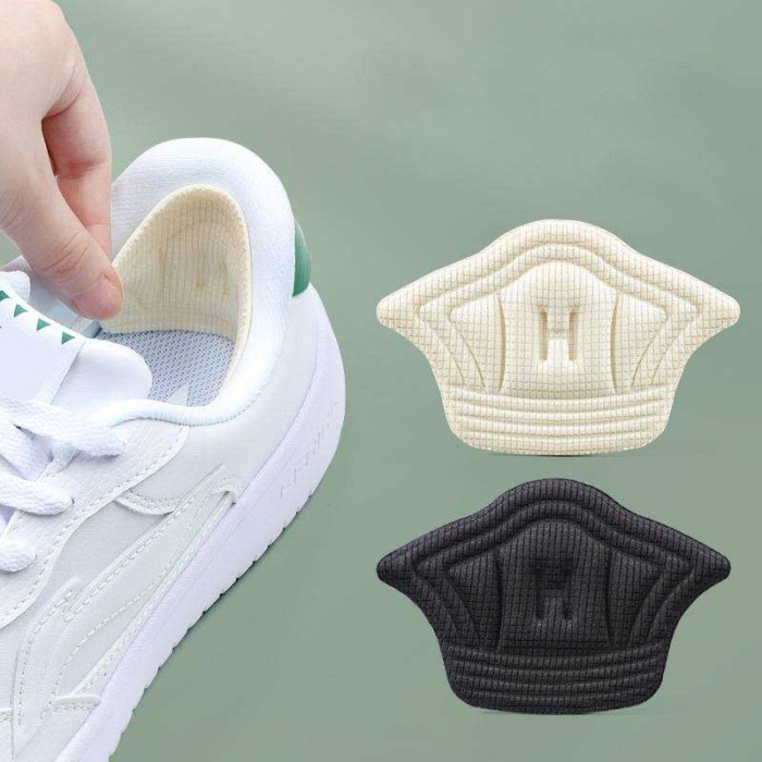 Sol Bantalan Busa Pelindung Tumit Sepatu Olahraga Ukuran Disesuaikan