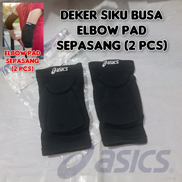 Terbaru Deker Siku Busa Asics - Elbow Pad Asics - Import