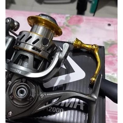 Rel Rell Daido Kuruma 2000 Gulungan Pancing Katrol Pancing