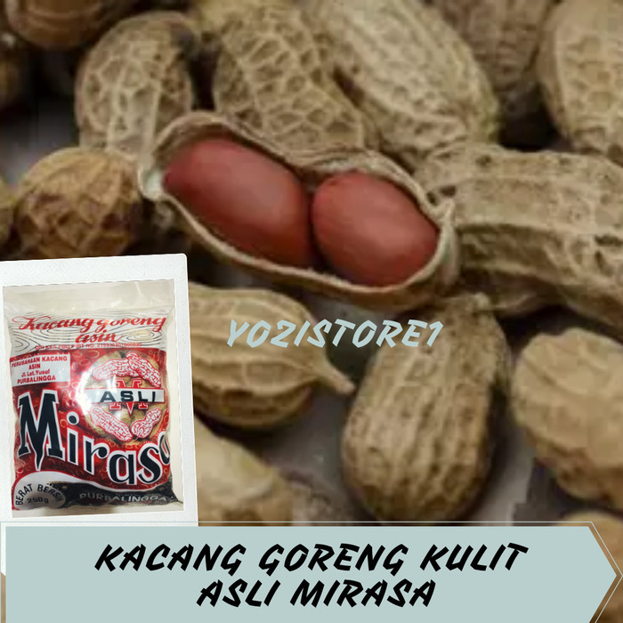 

MURAH KACANG GORENG ASIN MIRASA ASLI 250 GR OLEH-OLEH KHAS PURBALINGGA