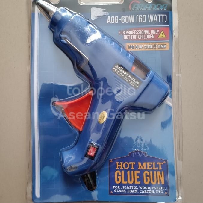 MURAH Alat lem tembak lem bakar besar 60 watt / Glue gun besar 60watt