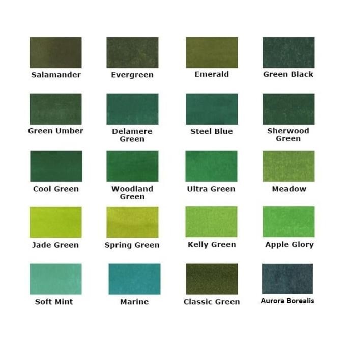 

NEW Diamine Green Group - Fountain Pen Ink / Tinta 80ml Botol