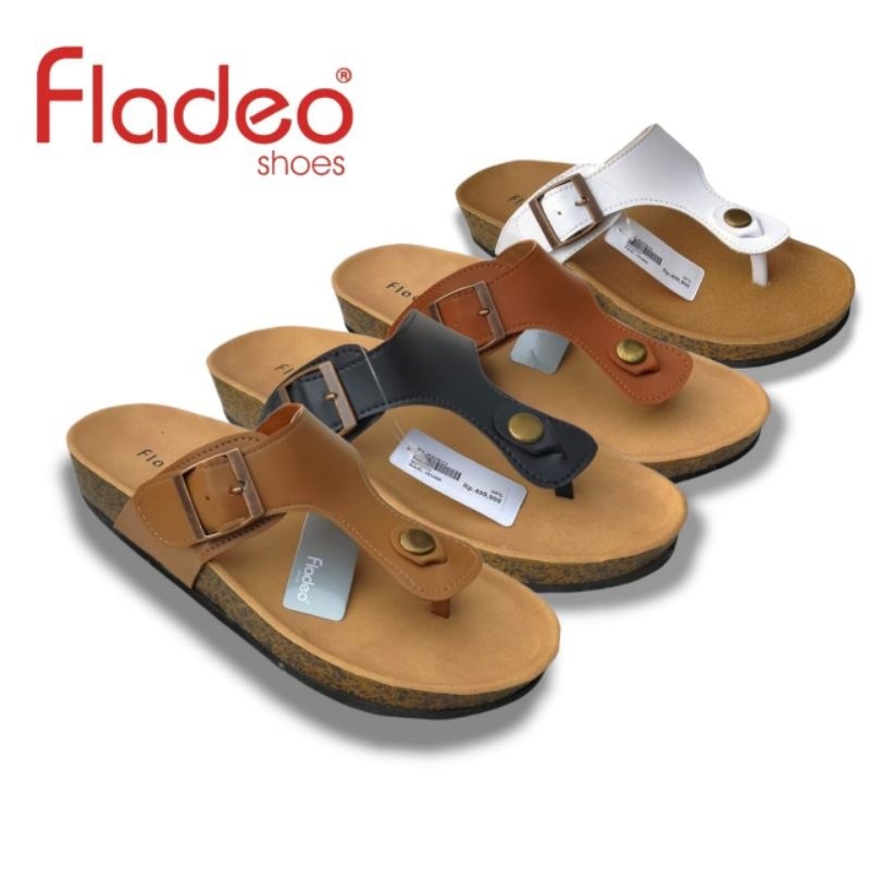 Sepatu Wanita Sendal FLADEO Model Japit Pria Kekinian Termurah Sandal Lebaran Bisa COD Terbaru 2024
