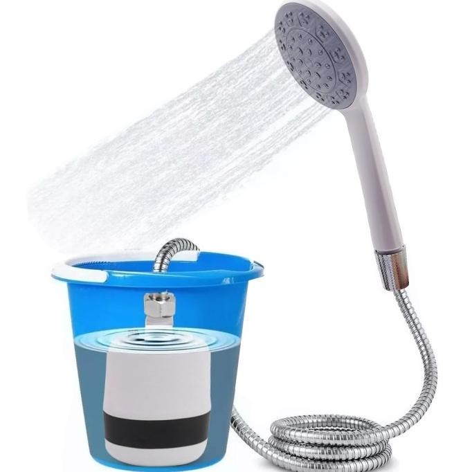 TG99 SHOWER CHARGER OUTDOOR SET SISTEM BATERAI CHARGE / SIRAM TANAMAN PORTABLE / SHOWER CAMPING / SH