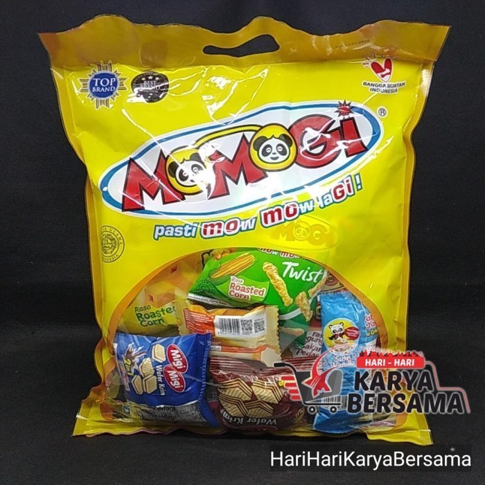 

TERBATAS SNACK MOMOGI FUN ANEKA CEMILAN BAG ISI MIX