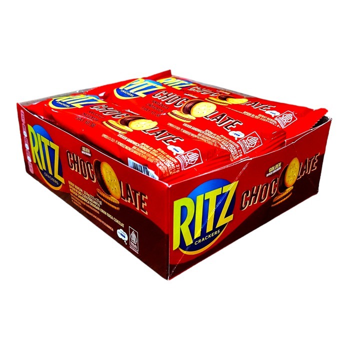 

GRATIS ONGKIR Legendaris RITZ CRACKERS SANDWICH CHOCOLATE 27 GR Ritz Coklat Cokelat