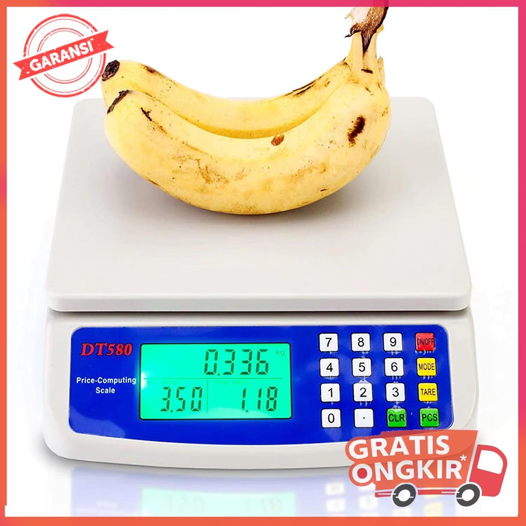 Timbangan Digital Precision Electronic LCD Scale Food Plastic - DT580
