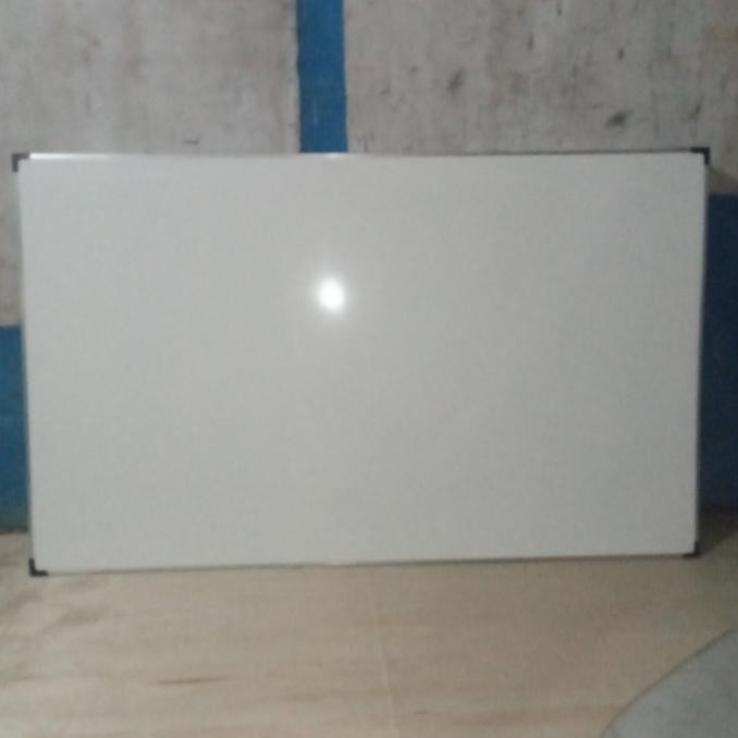

papan tulis whiteboard non magnet gantung ukuran 100x150